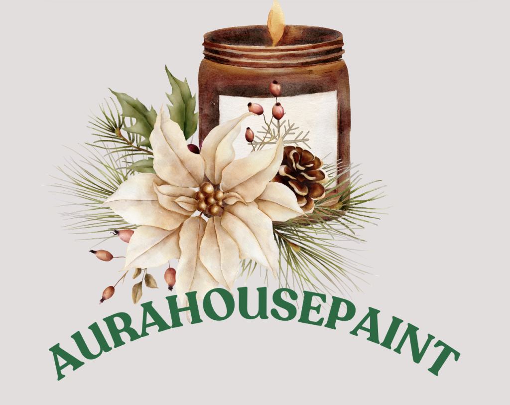 aurahousepaint candle